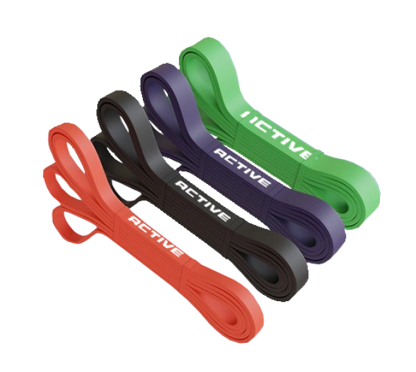 Banda de resistencia de látex 2080*4.5*45mm-green-L- Medium/Heavy