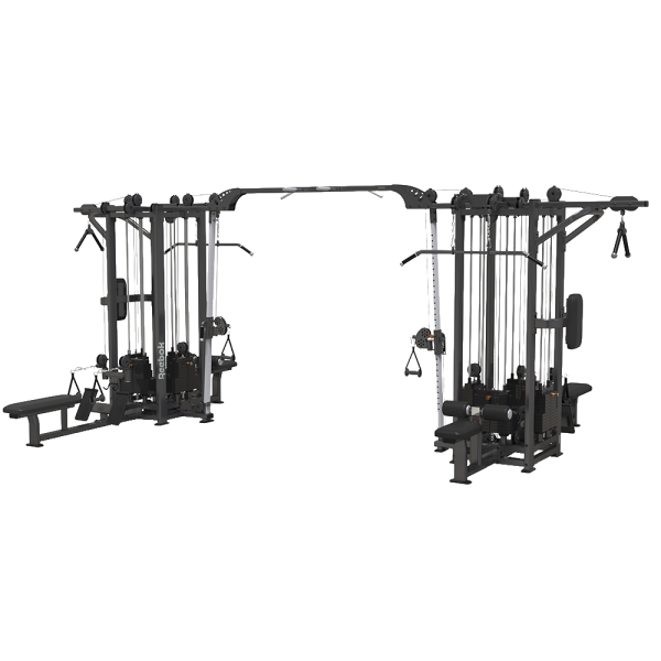 Cruce de poleas 9 estaciones 96kg REEBOK