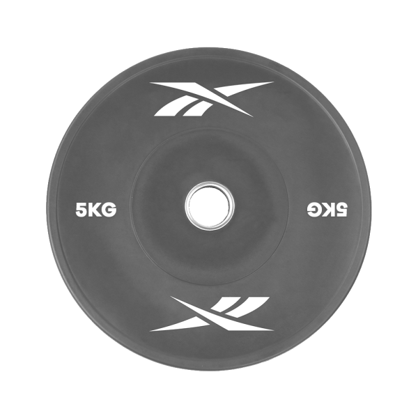 Colorful rubber bumper plate 5kg