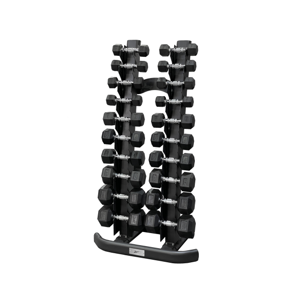 Rack for 10 pairs of dumbbells